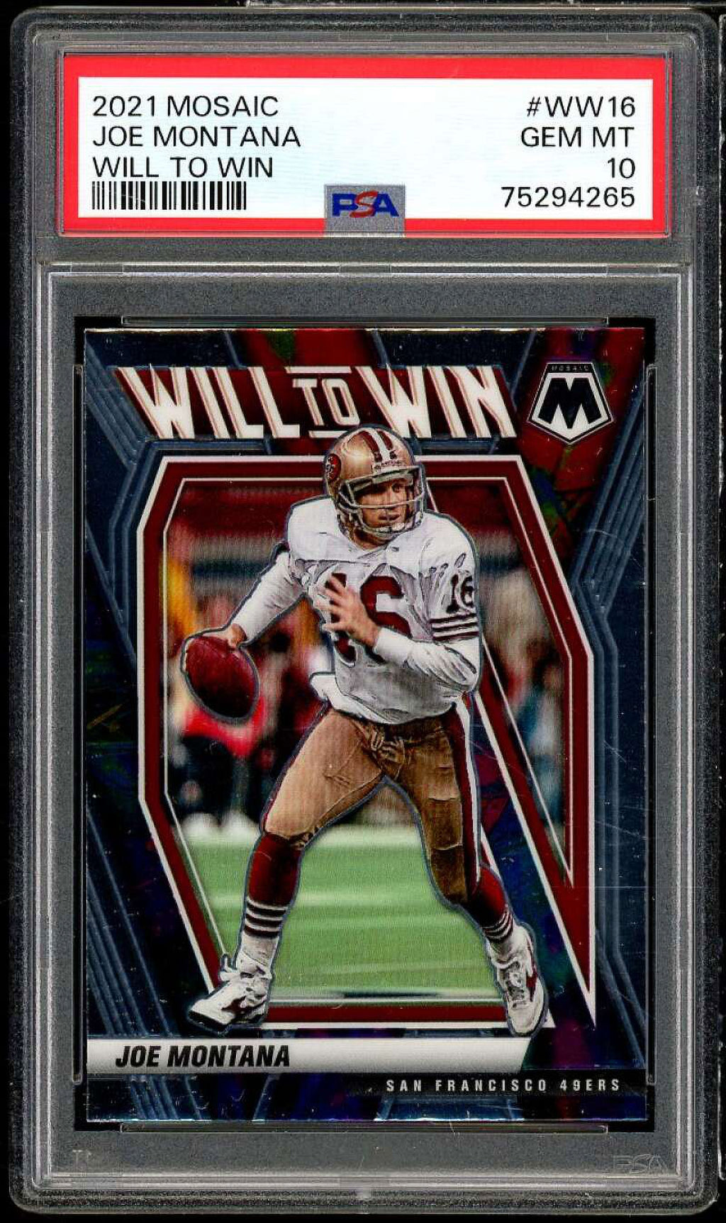 2021 Mosaic Card PSA 10 J391