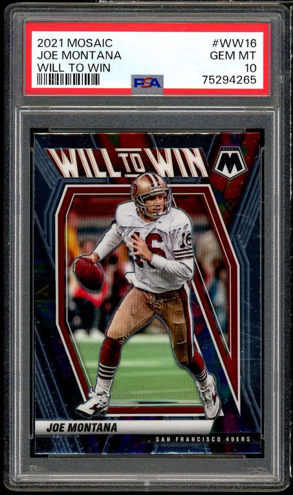 2021 Mosaic Card PSA 10 J391