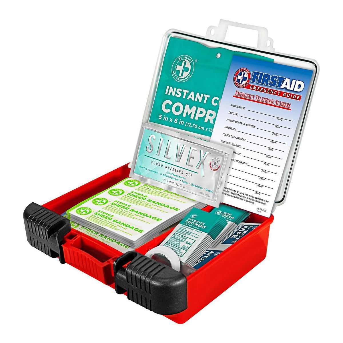10-Person 101-Piece First Aid Kit W167
