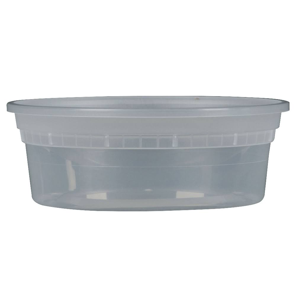 Translucent 8 oz Microwavable Container Y516