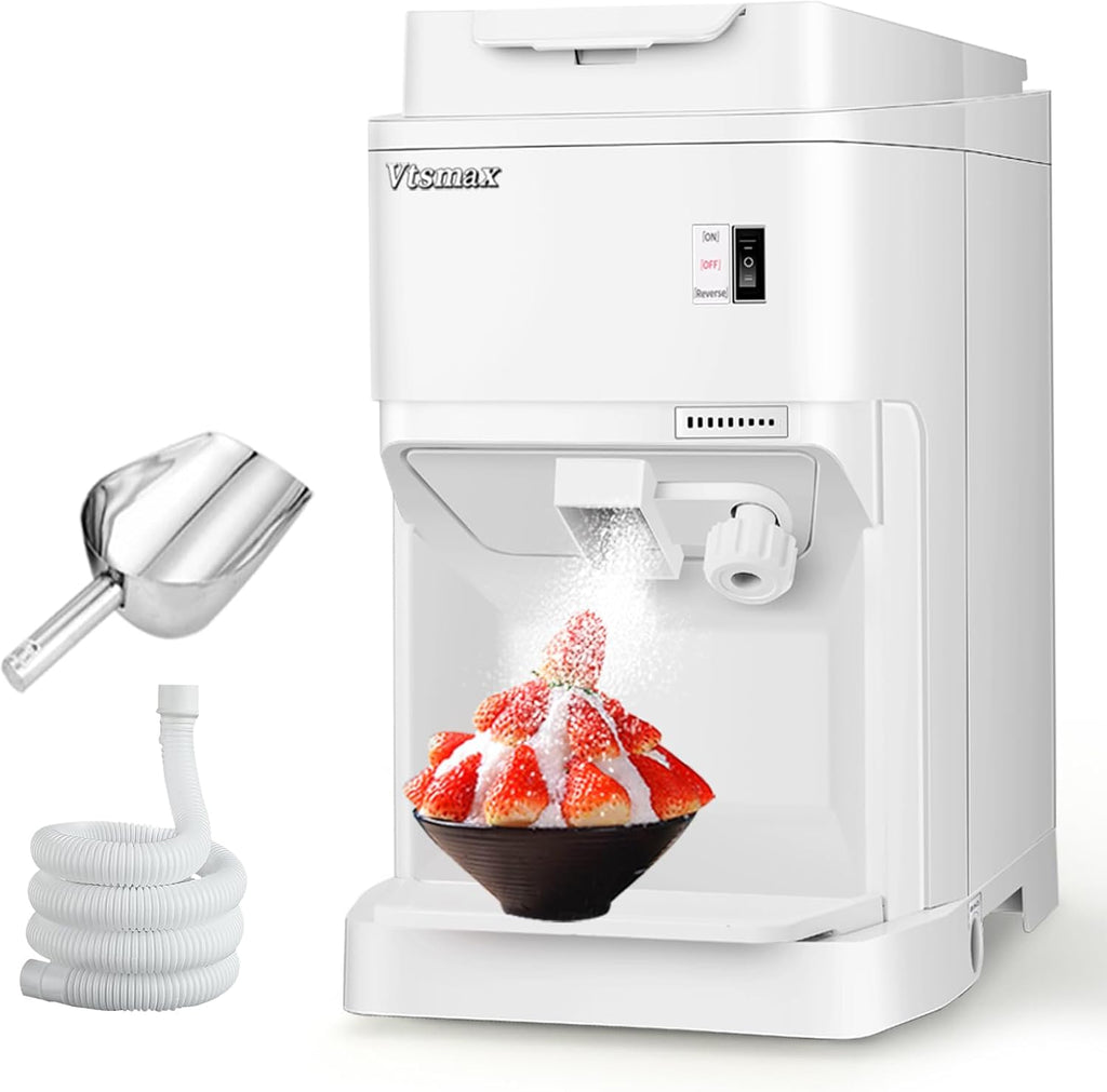 Electric Ice Shaver, 350W Snow Cone Machine, Ice Shaving Machine 440LBs/hr V654690