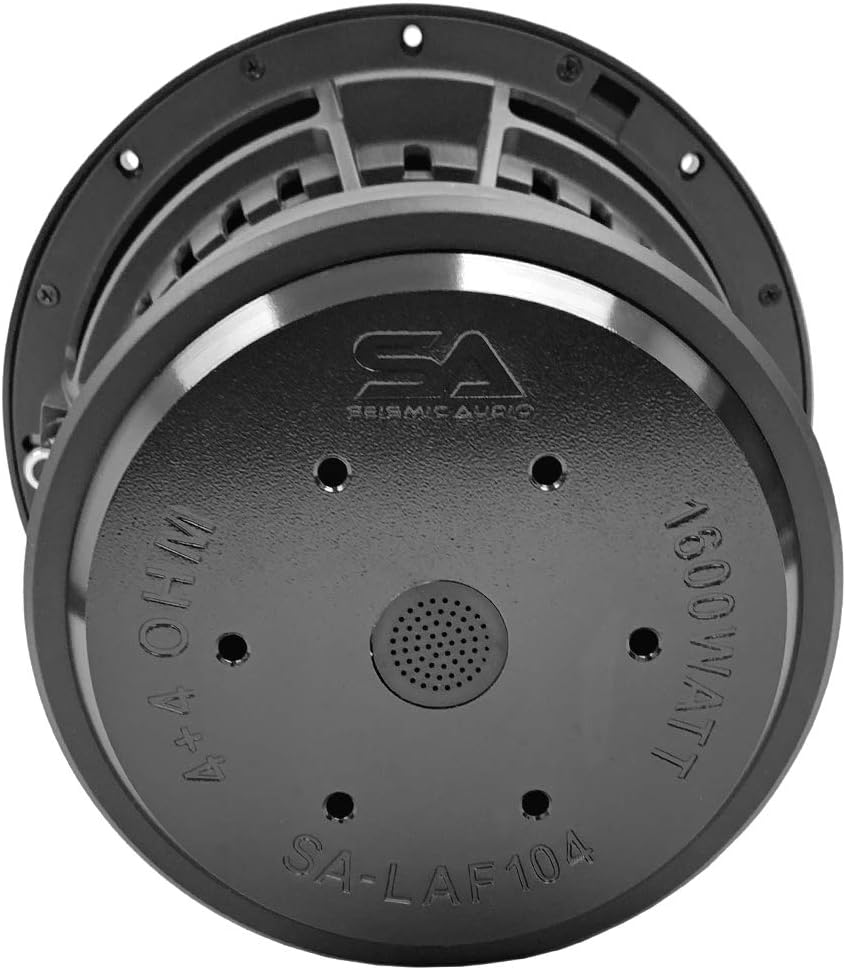 10 Inch Dual 4 Ohm Car Audio Subwoofer 1600 Watt Max Power D28542