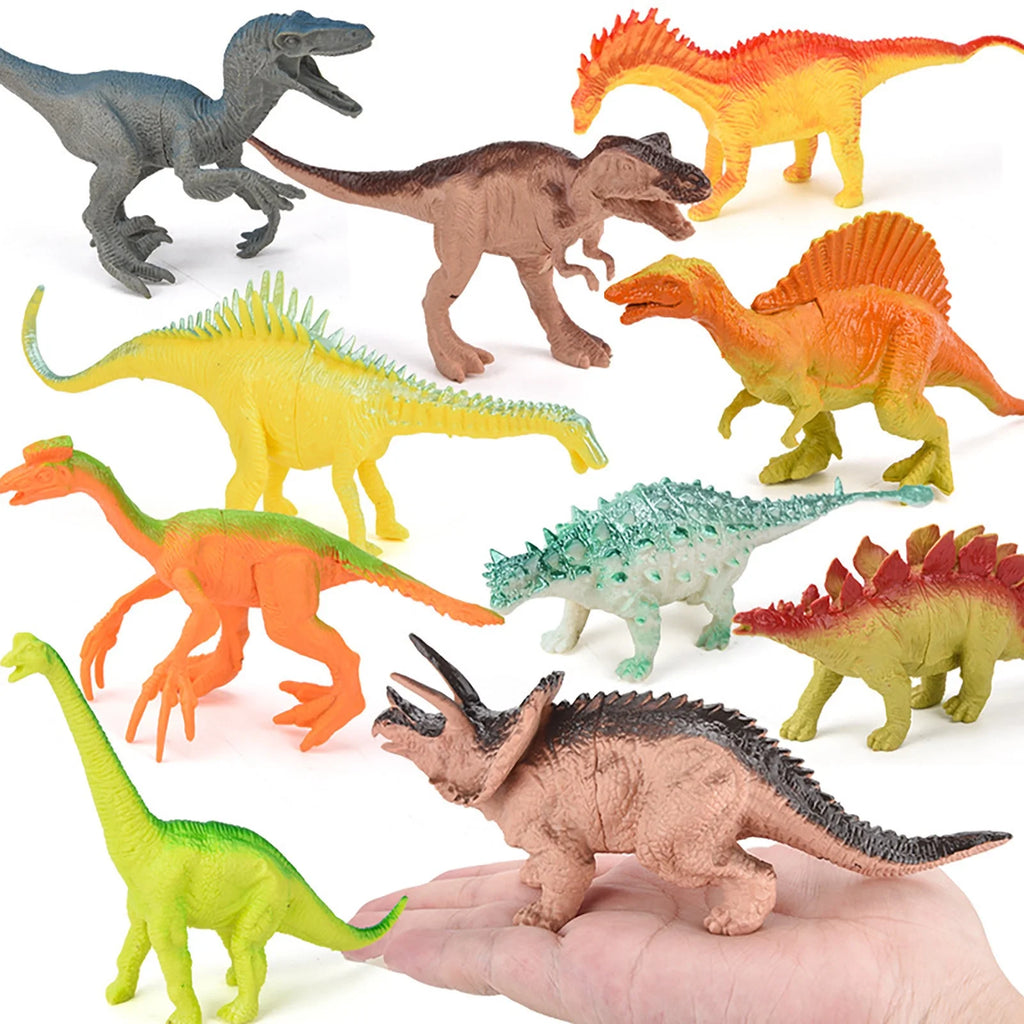 12Pcs Large Dinosaur Action Figures Toys U11076