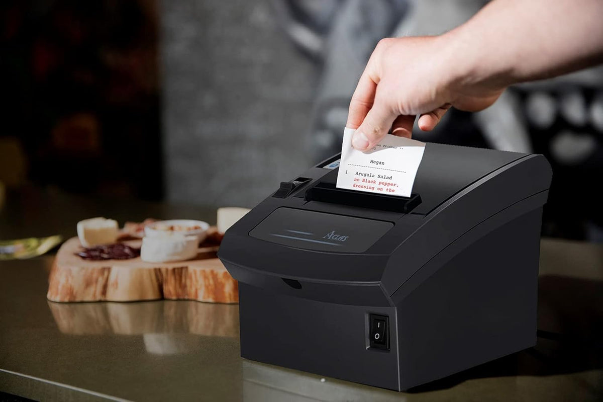 Thermal Receipt Printer 80mm with Auto Cutter USB Ethernet Serial Port O345