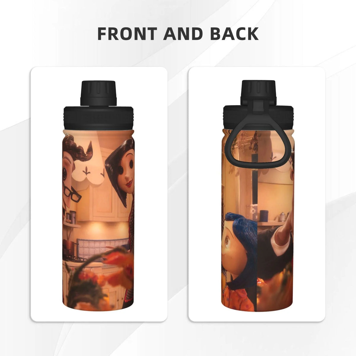 18OZ Stainless Steel Insulated Water Bottle L9337