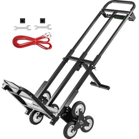 Stair Climbing Cart 460lbs Capacity, 6 Wheels, Adjustable Handle G2583