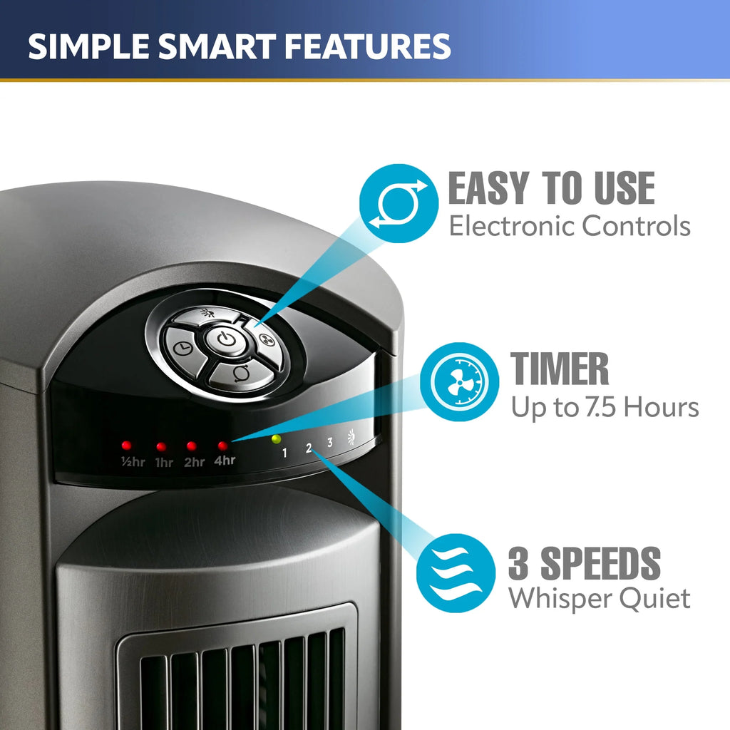 42 Wind Curve Tower Fan with Remote I72787