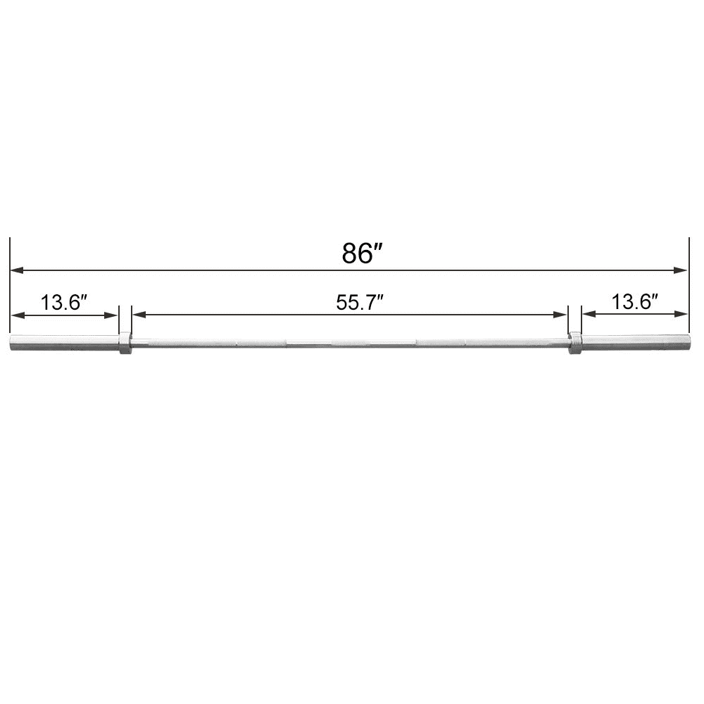Chrome Olympic Barbell Bar P309