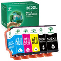 302 Ink Cartridges 5-Pack for Epson XP-6000 XP-6100 Printer K733