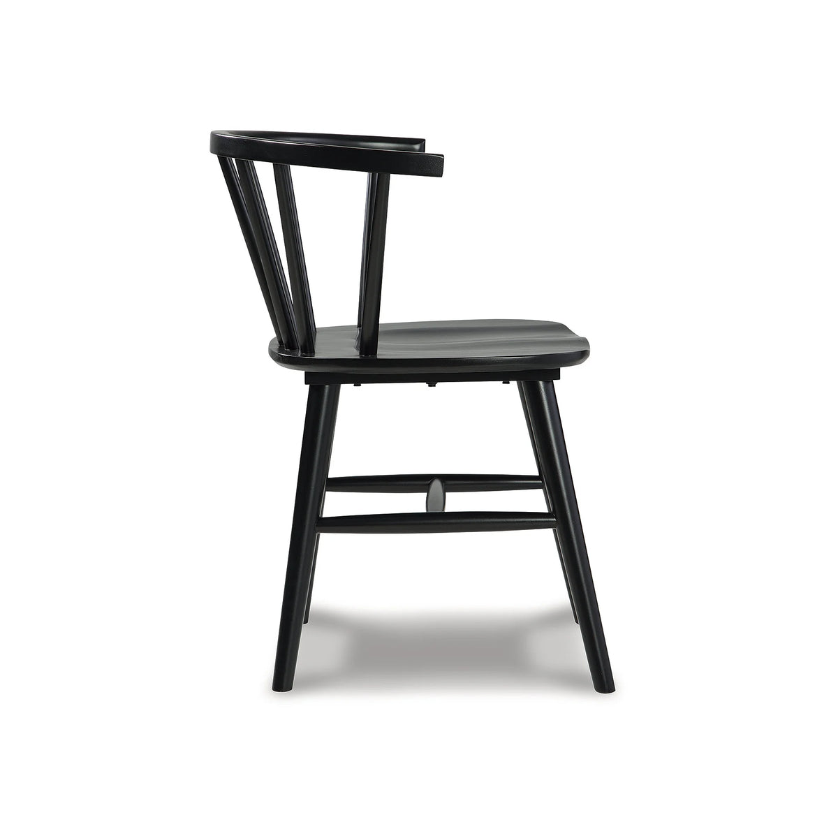Black Spindle Dining Chair, Set of 2 A29120