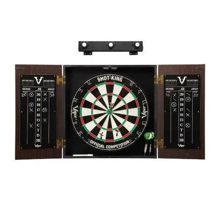 Stadium Dartboard and Cabinet Set K13557