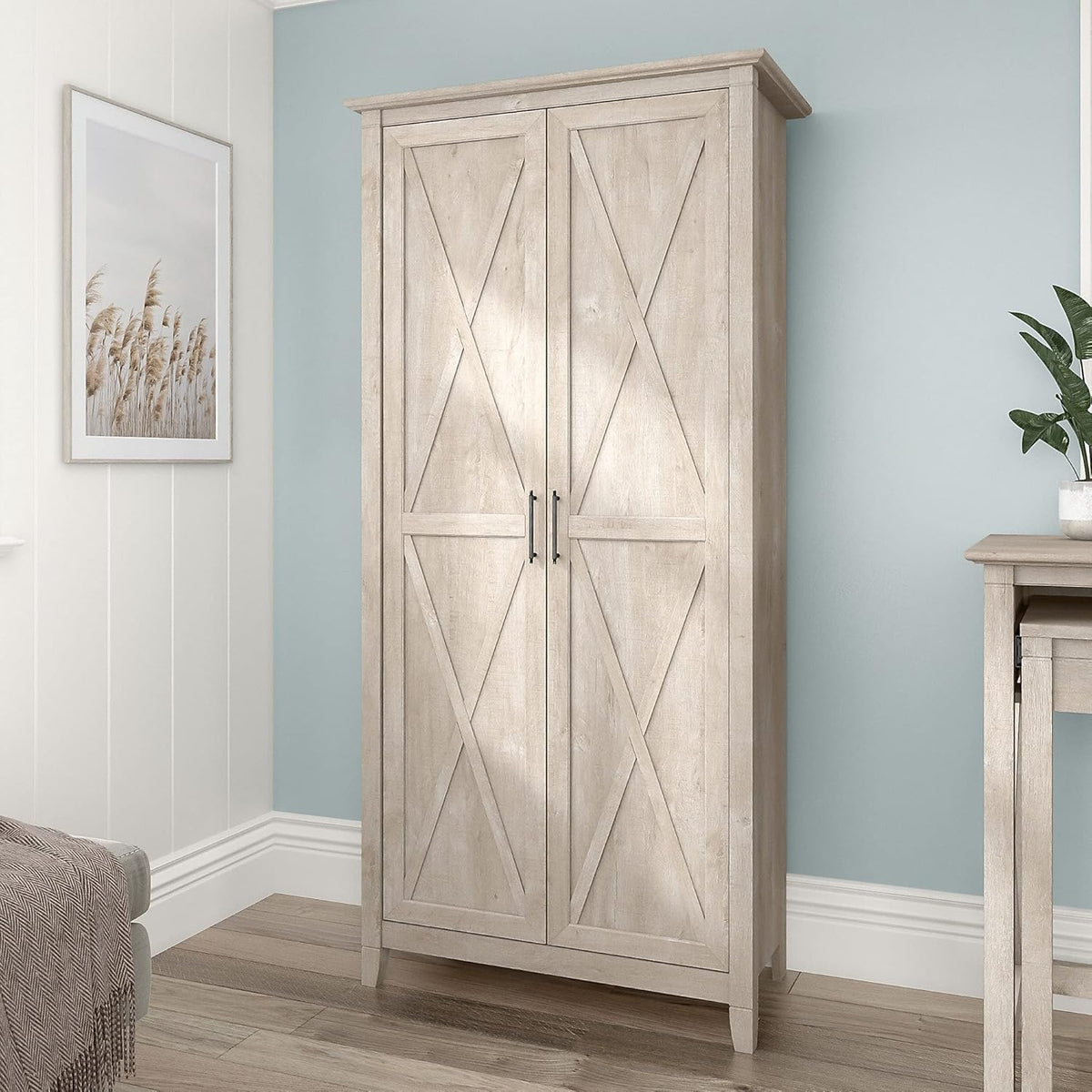 Tall Storage Cabinet with Doors H908357