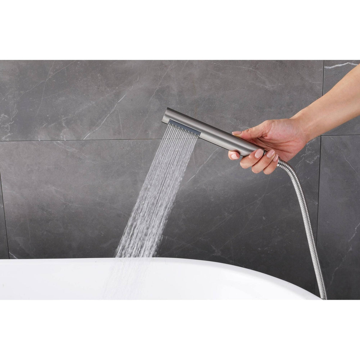 Bronze Floor Mounted Tub Filler A6046