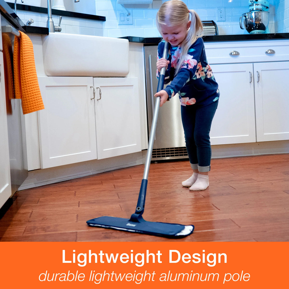 Microfiber Mop with Washable Cleaning Pad G831904