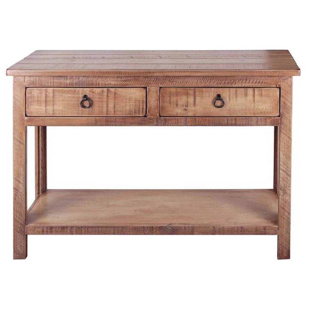 Rustic Sofa Table with 2 Drawers J1004