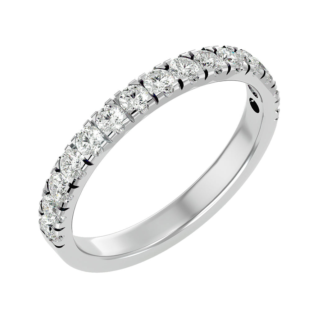 14 Karat White Gold Diamond Wedding Band G581264