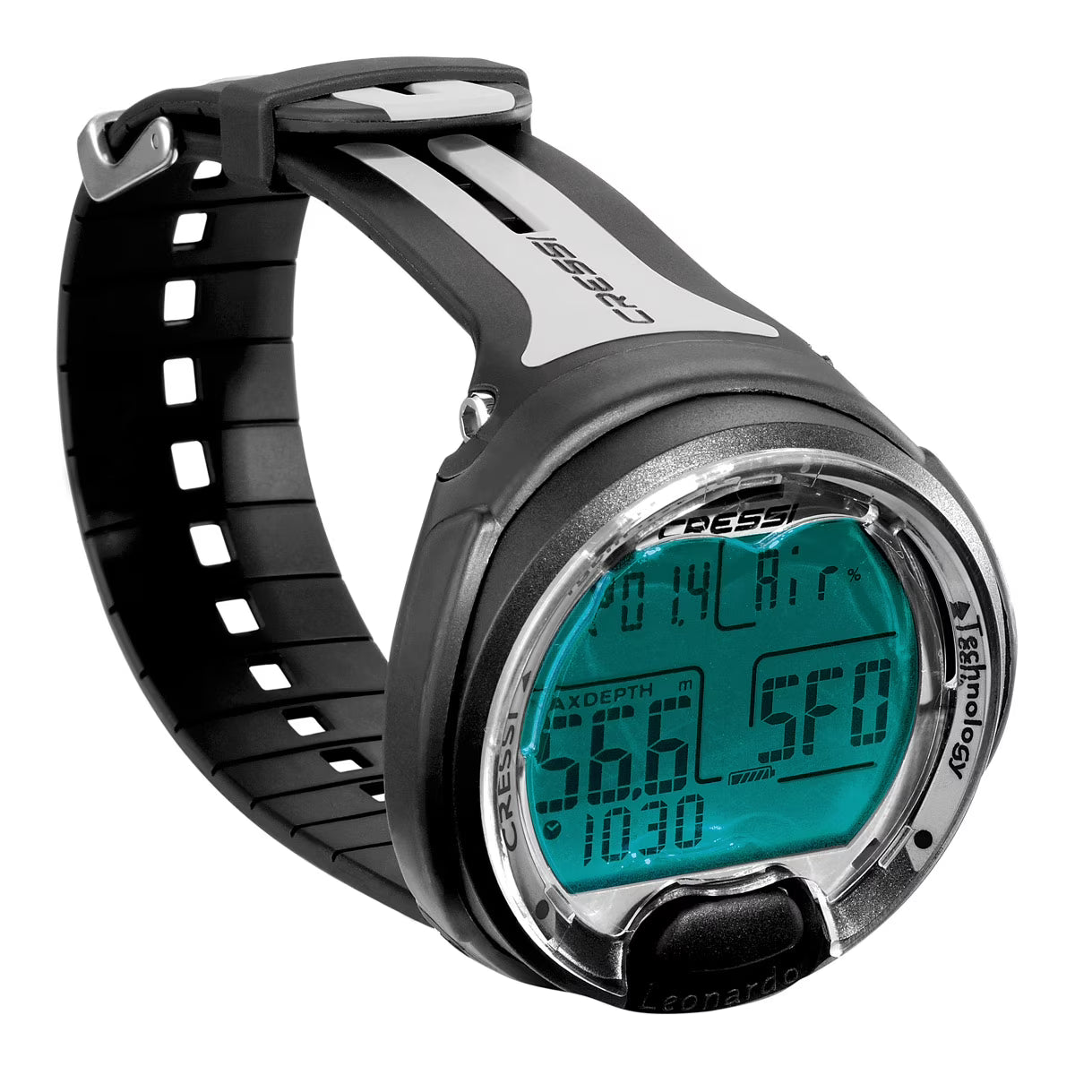 Black and White Wrist Diving Computer S7696