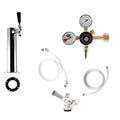 Chrome Faucet Tower Kegerator Conversion Kit L6534