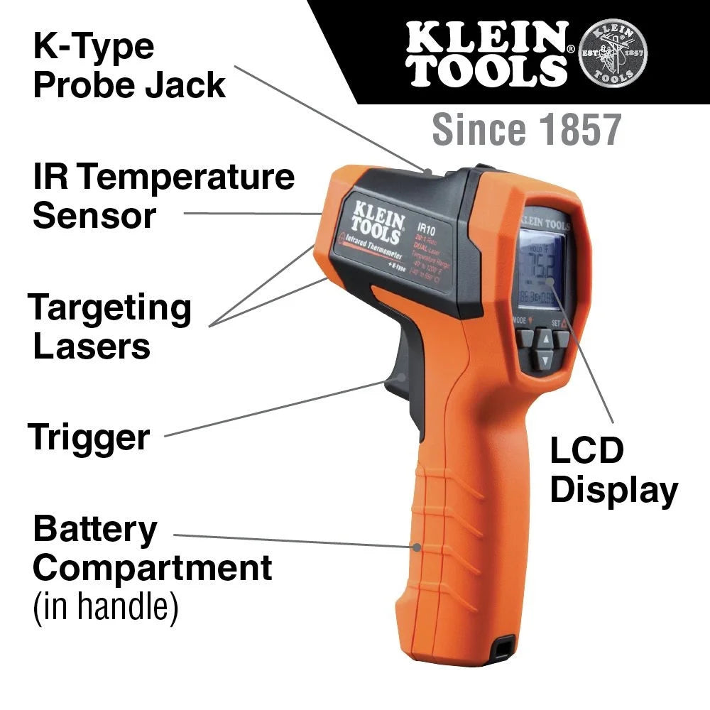 20:1 Dual-Laser Infrared Thermometer R79763