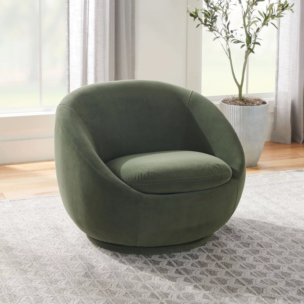 Cream Swivel Chair X97618