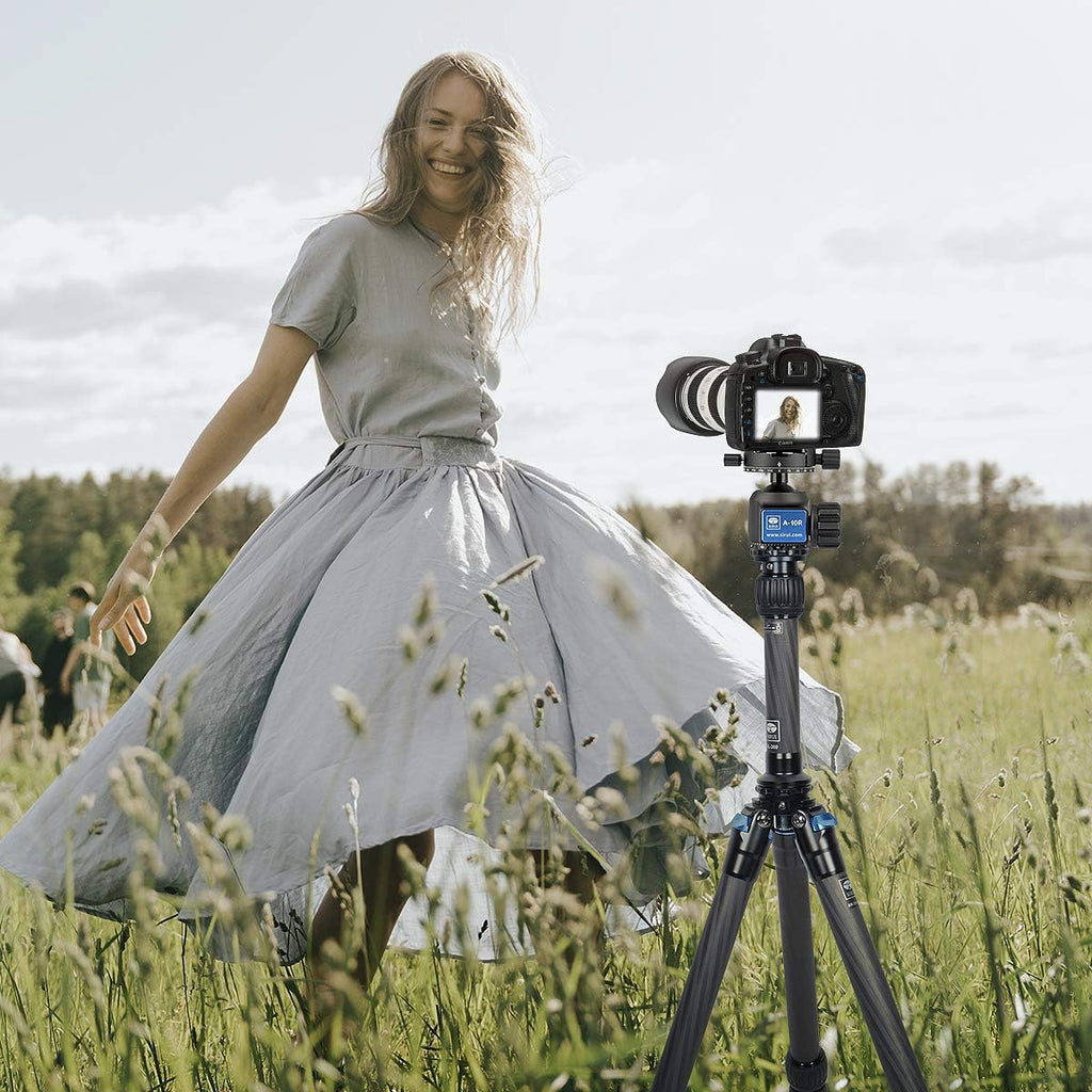 Carbon Fiber Tripod with Two-Section Center Column W4190