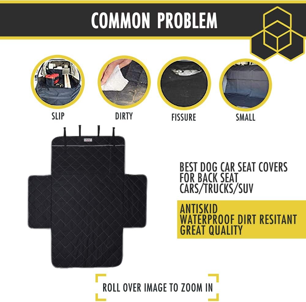 Waterproof Cargo Liner for Dogs, Large Size, Pack of 2 O734