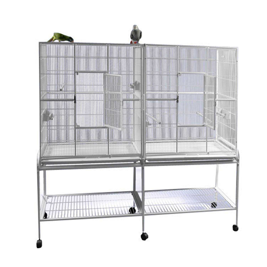 Double Flight Cage with Divider O4487