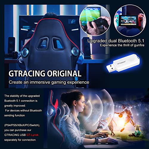 Black Ergonomic Gaming Chair with Speakers M84653