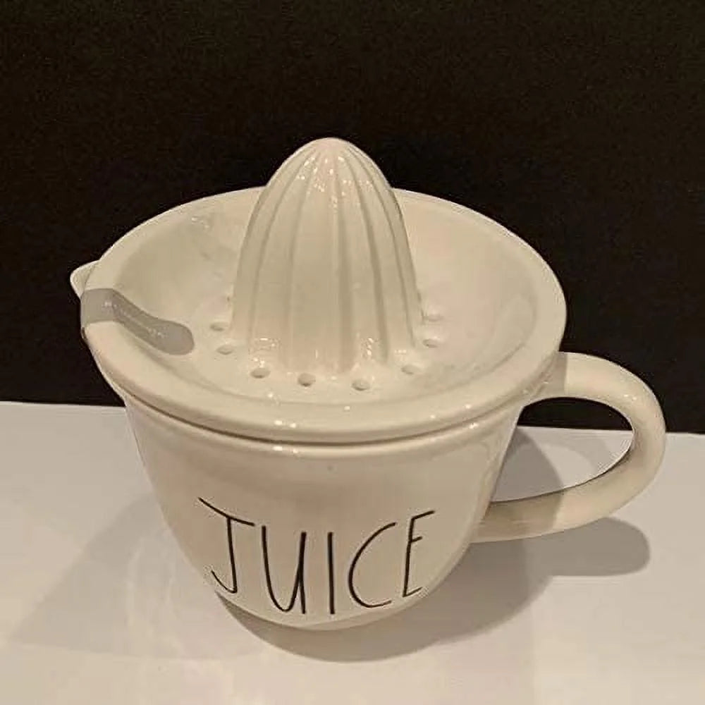 Ivory 2 Piece Ceramic Juicer Set Y197