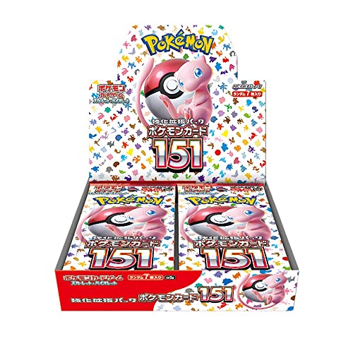 Pokemon Card 151 Booster Box (Japanese) - 20 Packs A671