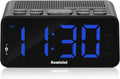 1.4” LED Digital Alarm Clock Radio with AM/FM Radio E38209