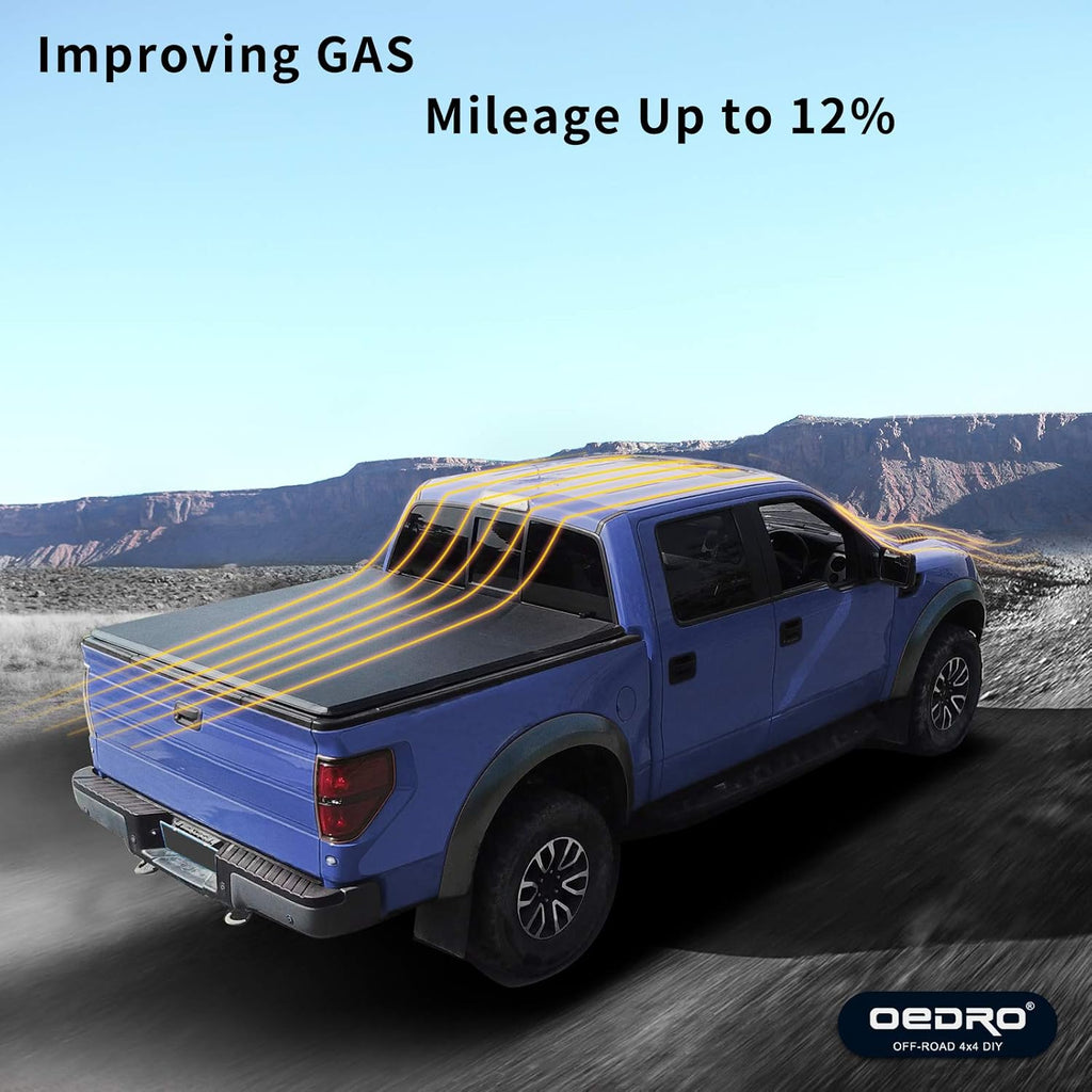 Soft Quad Fold Tonneau Cover Truck Bed Cover U25324
