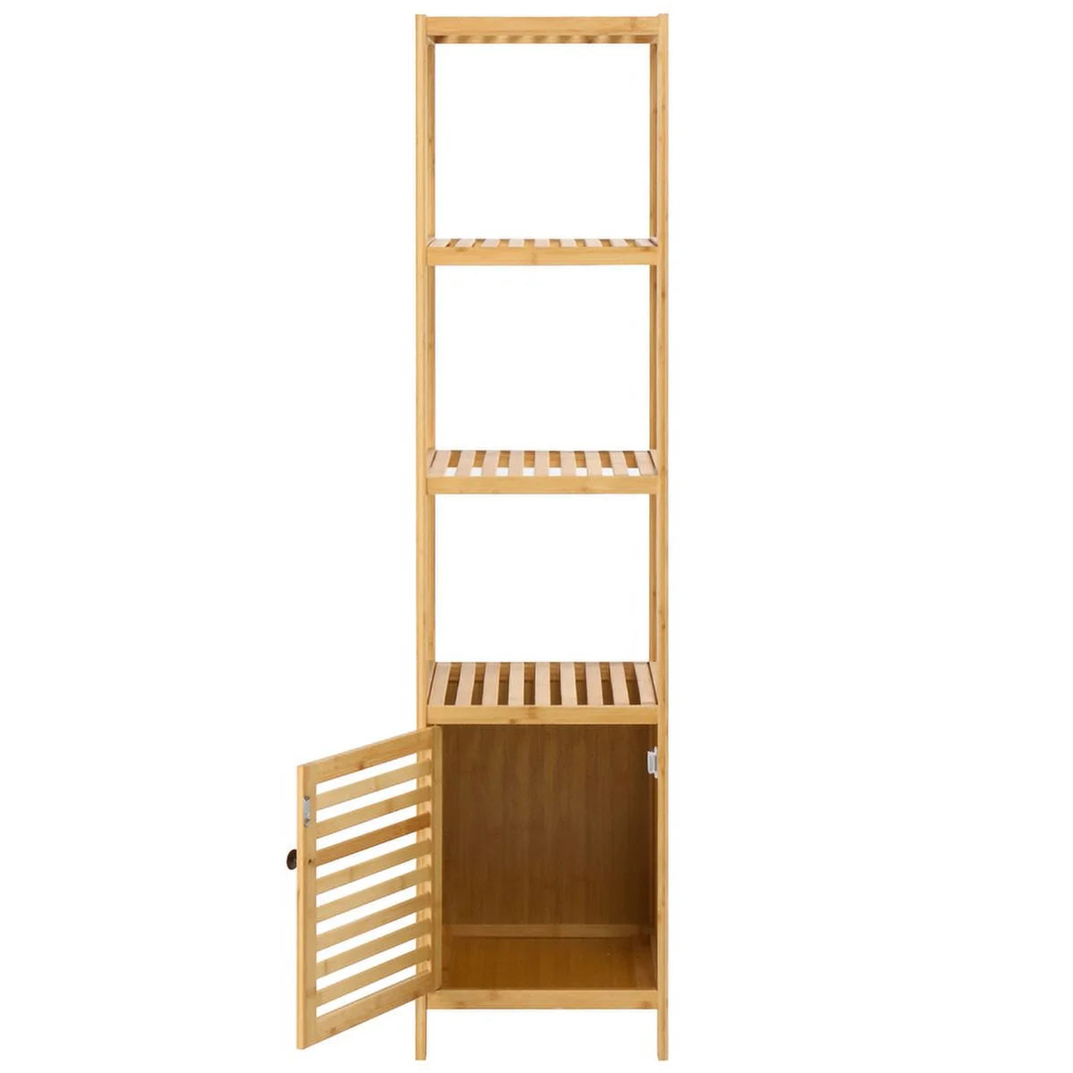 Bamboo 5 Tier Bathroom Storage Shelf M165