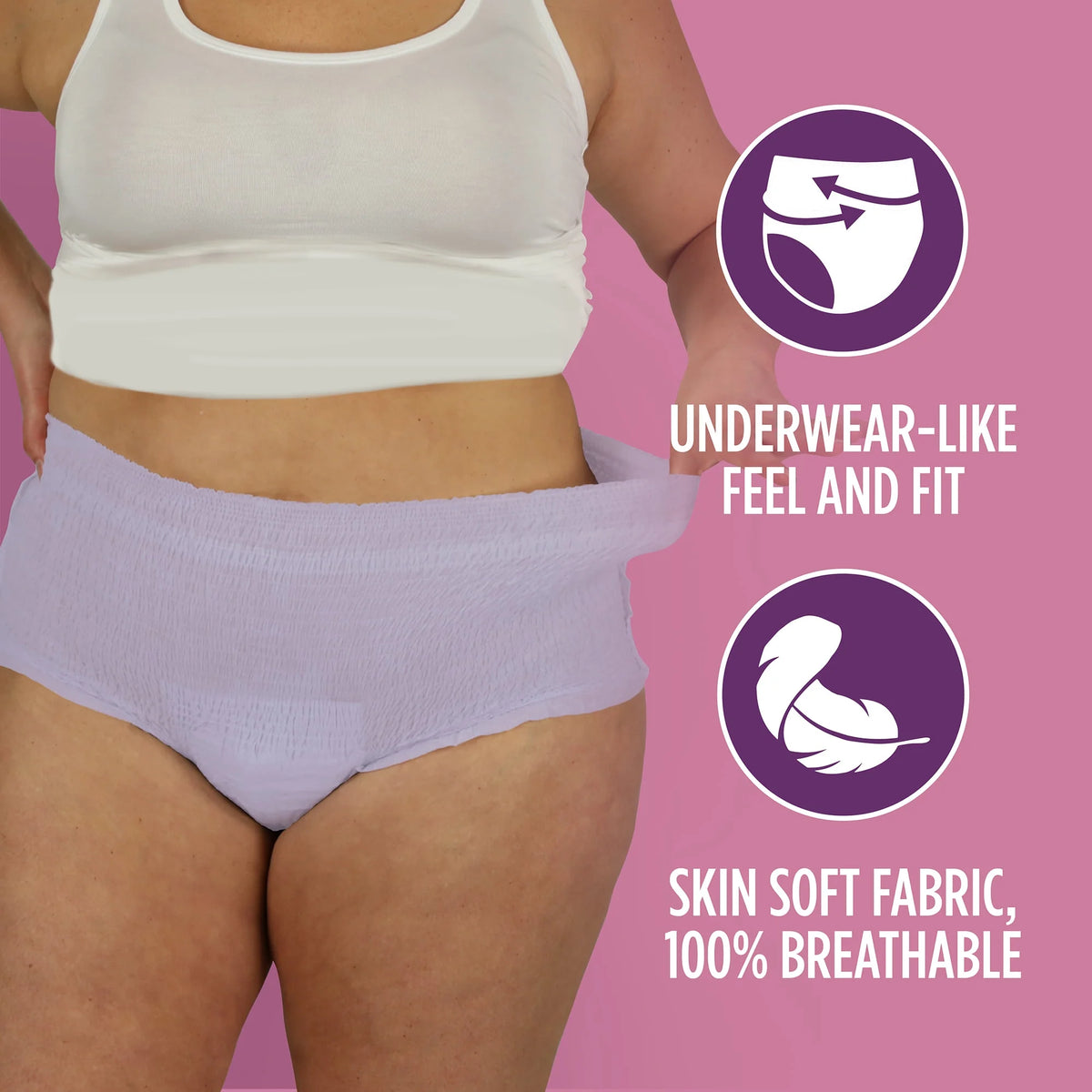 Maximum Absorbency Incontinence & Postpartum Underwear (36 Count) C24044