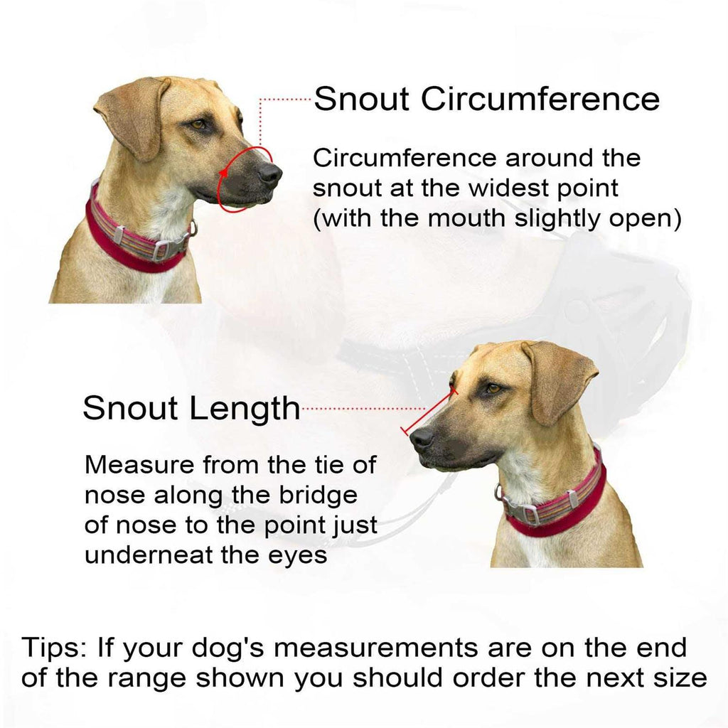 Adjustable Breathable Basket Dog Muzzle G604981