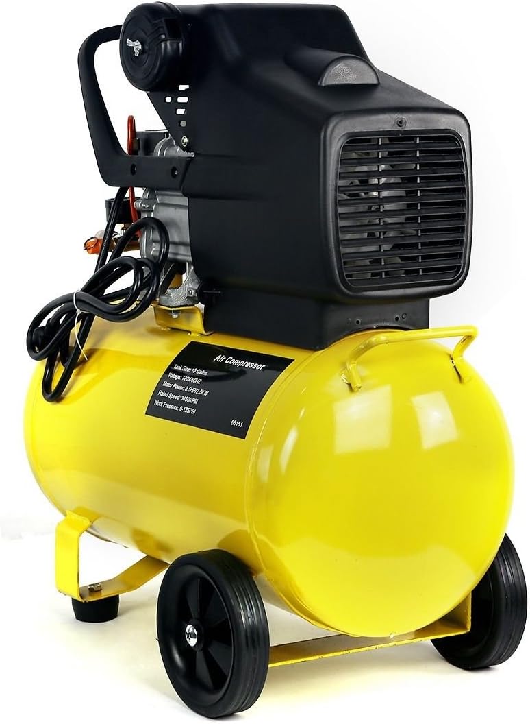 10 Gallon 125PSI Gas Air Compressor B3527