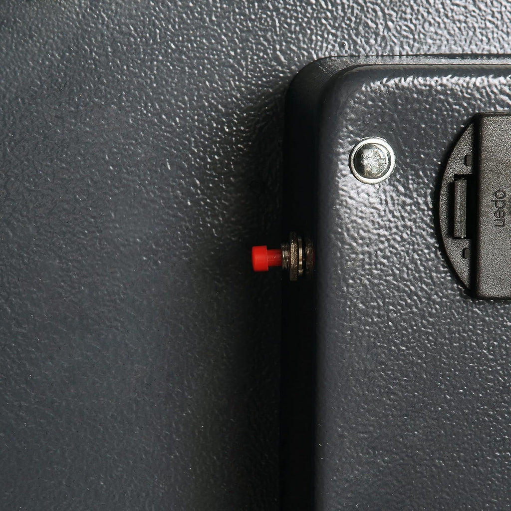 Compact Steel Digital Safe with Keypad Black M81522