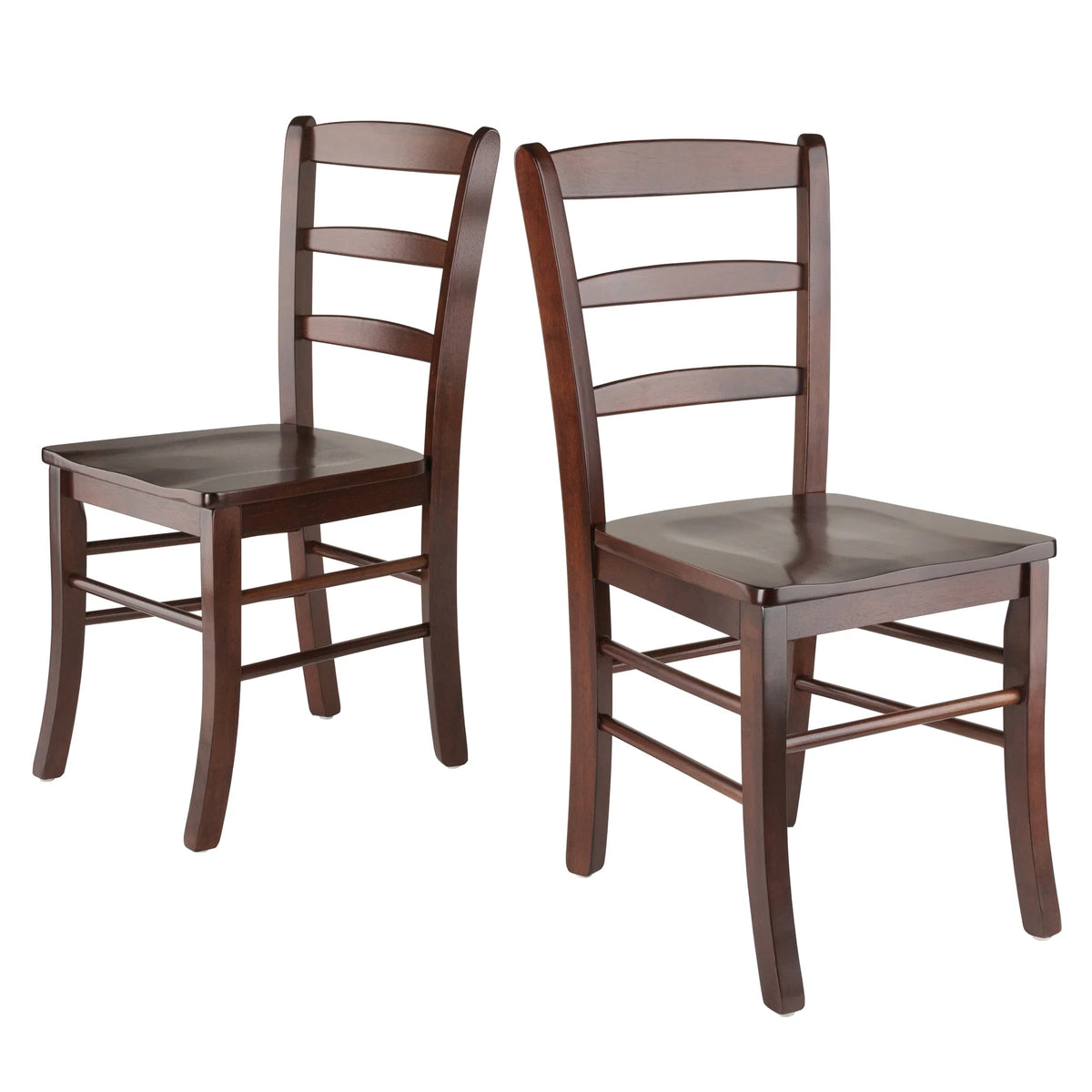 3-PC Walnut Finish Dining Set W877