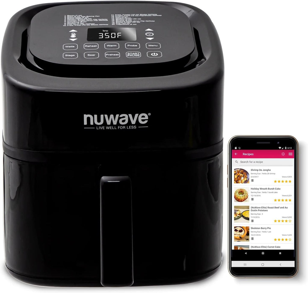 6-in-1 Air Fryer Oven Combo, 8-Qt X-Large Size, 100 Pre-Programmed Presets F54279