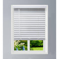 White Faux Wood Blinds G109062