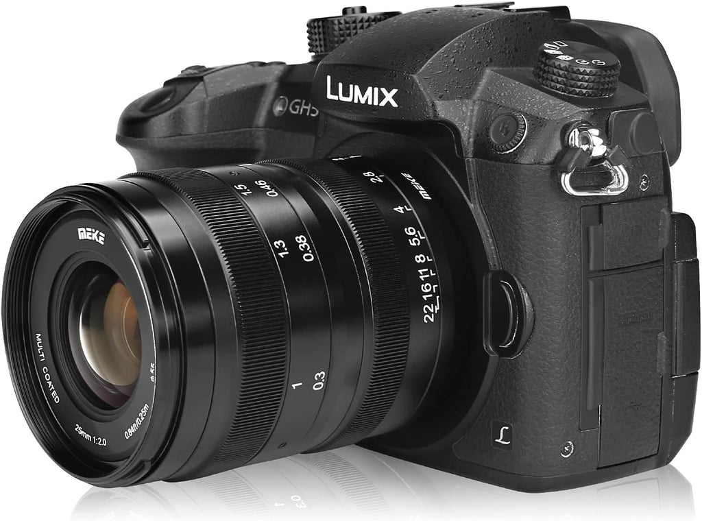 25mm F2.0 M43 Wide Angle Manual Lens for MFT Mount Mirrorless Cameras P28948