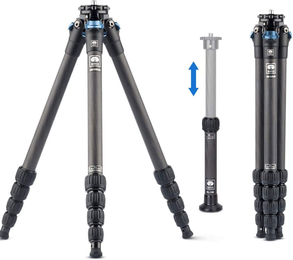 Carbon Fiber Tripod with Two-Section Center Column W4190