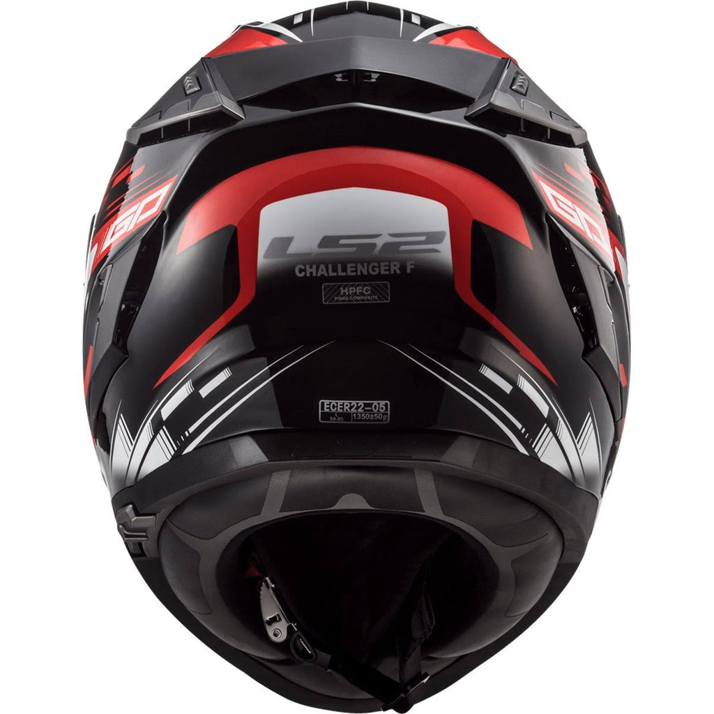 Red / Black Adult Street Helmet B1609