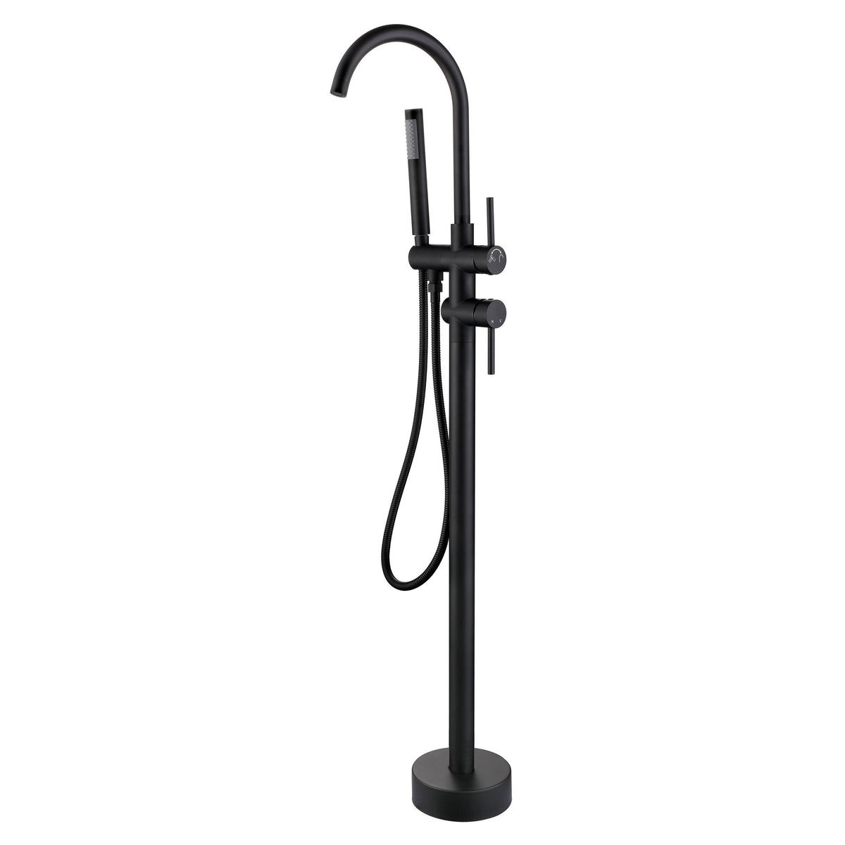 Bronze Floor Mounted Tub Filler A6046