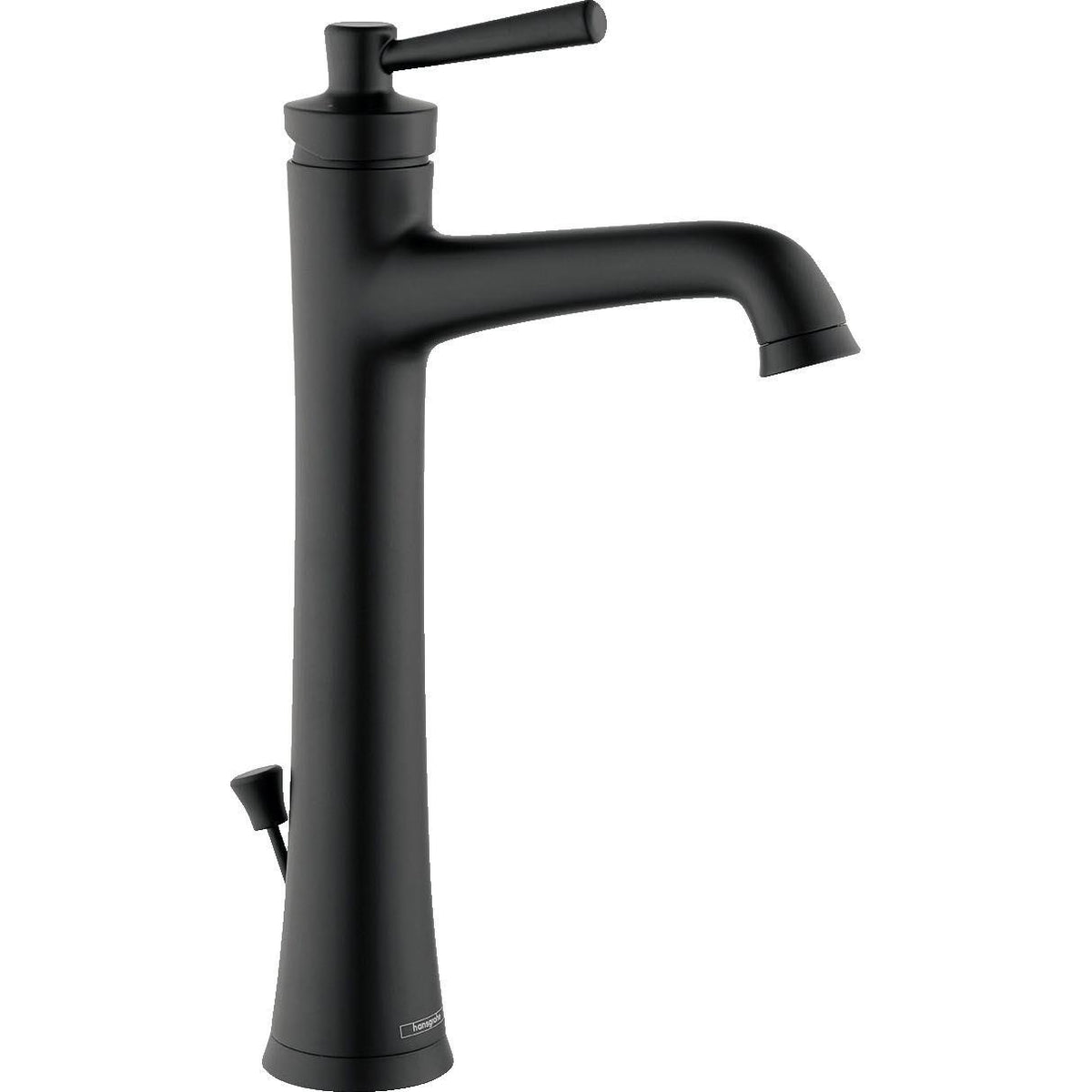Matte Black Single-Hole Faucet with Pop-Up Drain E841616