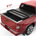 Soft Tri-Fold Truck Bed Tonneau Cover for 2014-2021 Toyota Tundra Fleetside 5.5 ft Bed Y558507