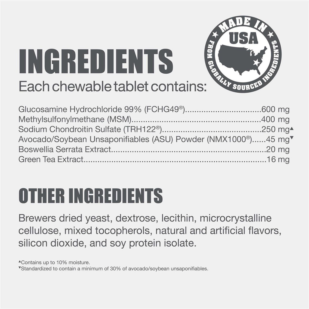 Joint Health Supplement with MSM for Small to Medium Dogs Q90496