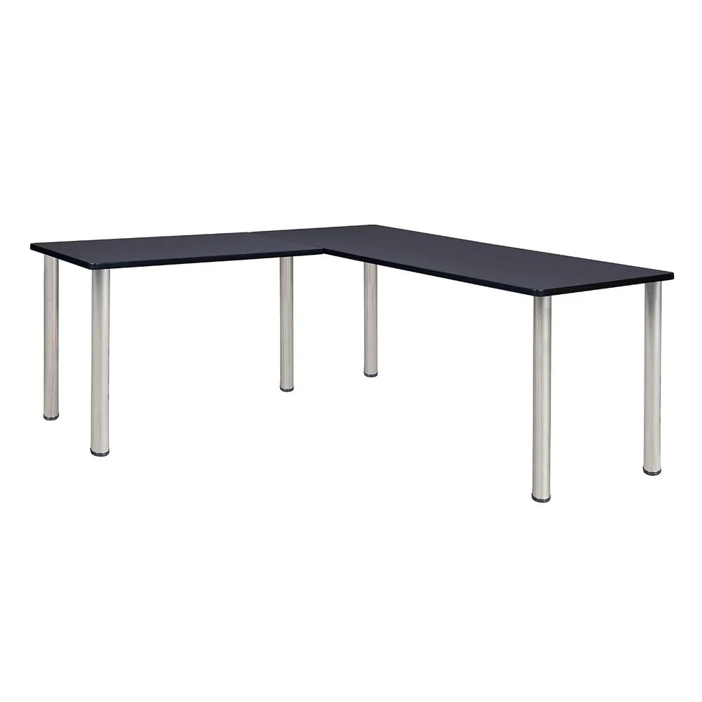 72" L-Desk with 42" Return M468