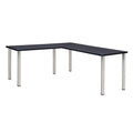 72" L-Desk with 42" Return M468