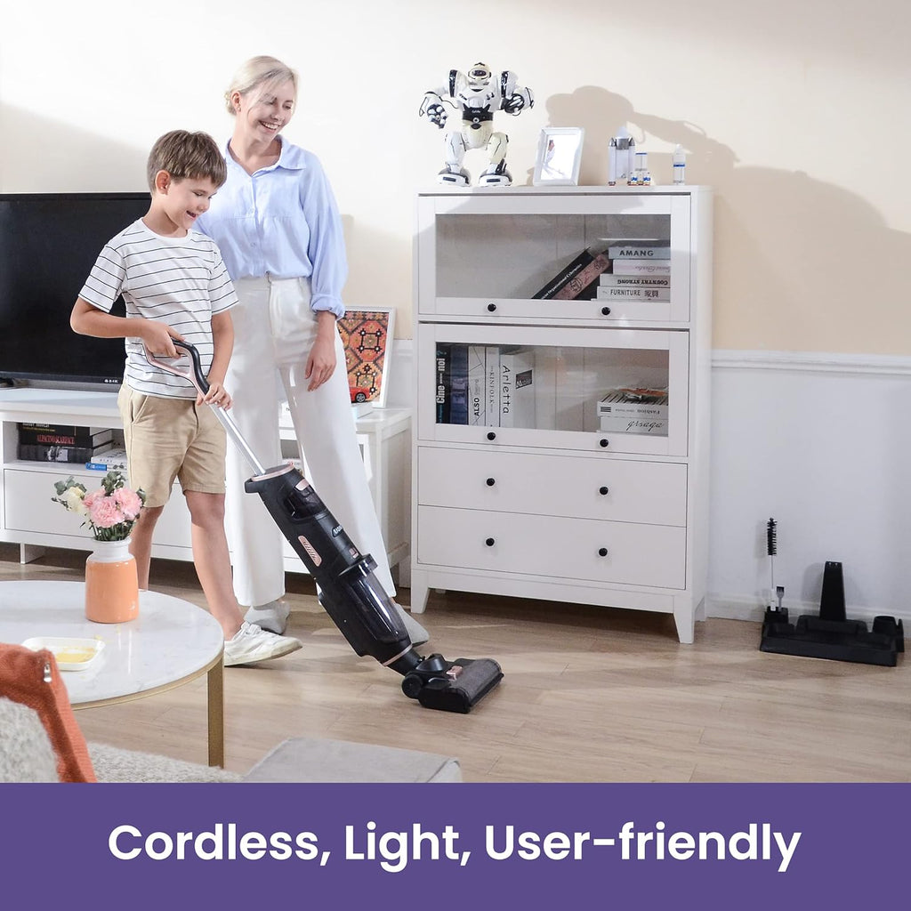 Cordless Stick Vacuum Cleaner, Lightweight Wet Dry Vacuum Cleaner U97986
